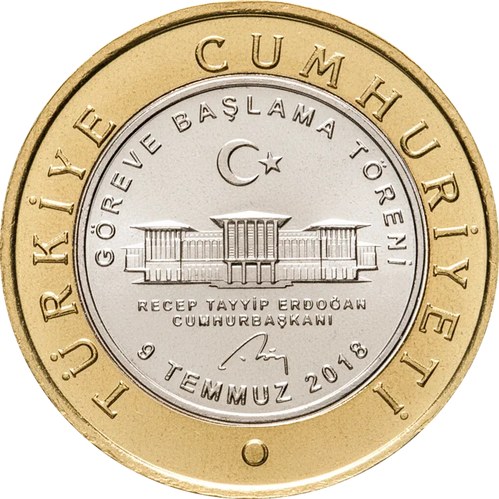 1 Lira (2018 Göreve Başlama)